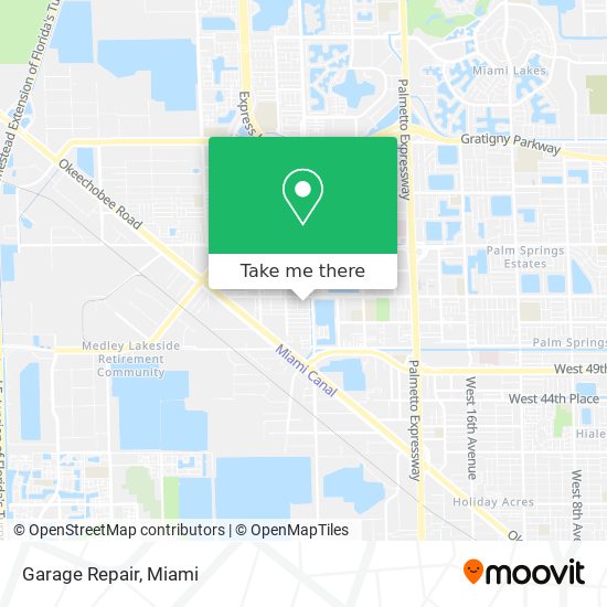 Garage Repair map