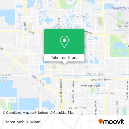 Boost Mobile map