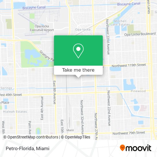 Mapa de Petro-Florida