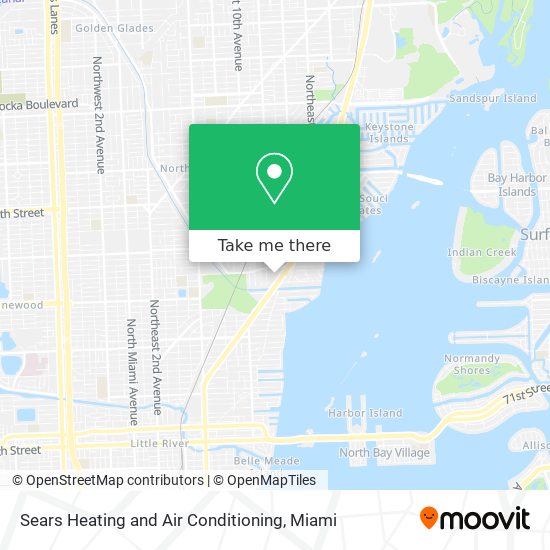 Mapa de Sears Heating and Air Conditioning