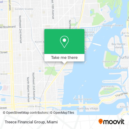 Treece Financial Group map