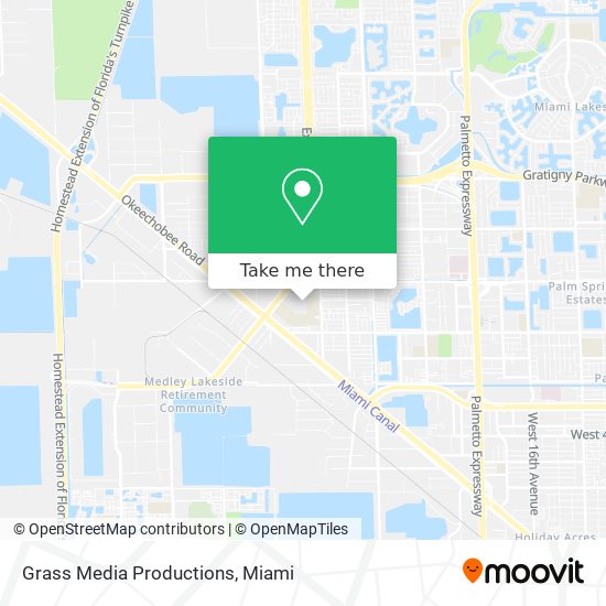 Mapa de Grass Media Productions