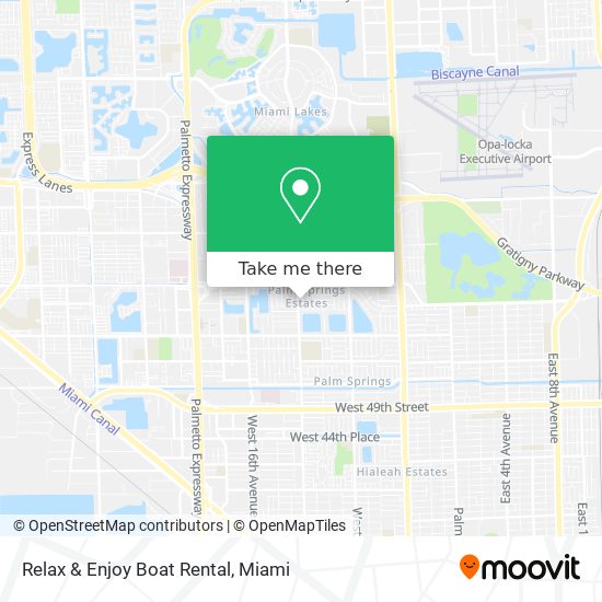 Relax & Enjoy Boat Rental map