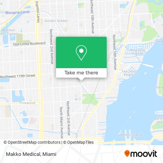 Makko Medical map