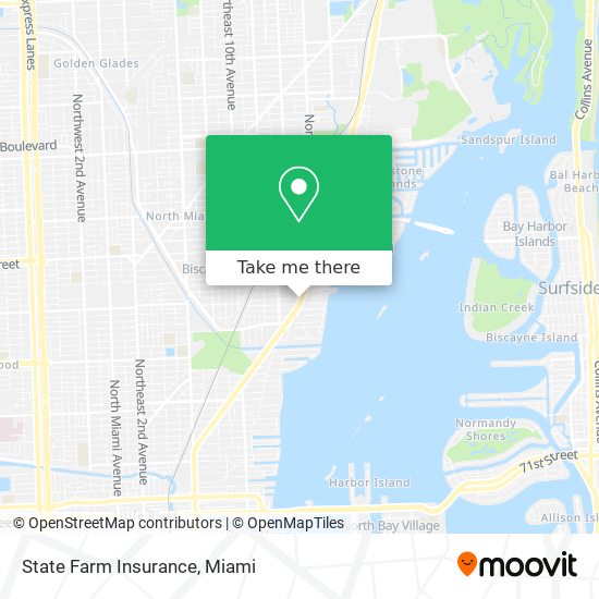 Mapa de State Farm Insurance