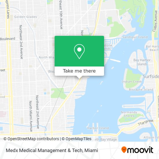 Medx Medical Management & Tech map