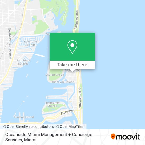 Oceanside Miami Management + Concierge Services map