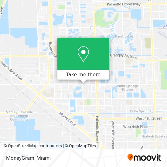 MoneyGram map