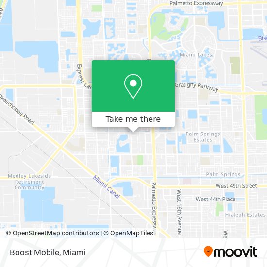 Boost Mobile map