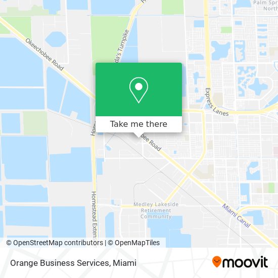 Orange Business Services map