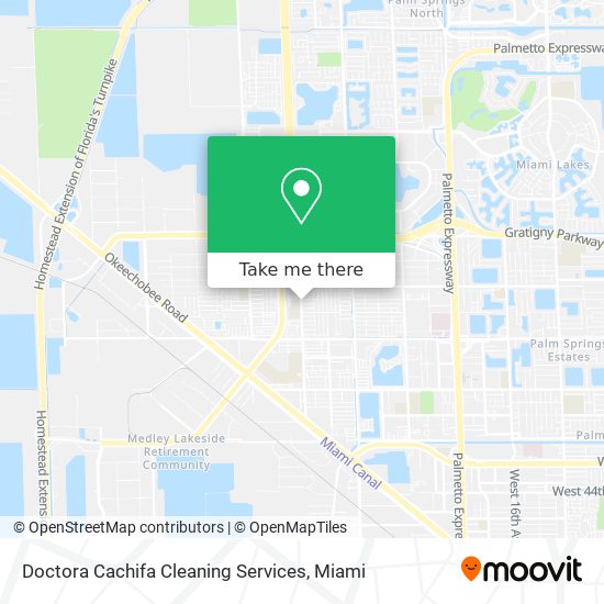 Doctora Cachifa Cleaning Services map