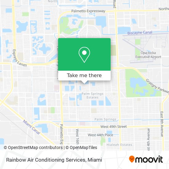 Rainbow Air Conditioning Services map