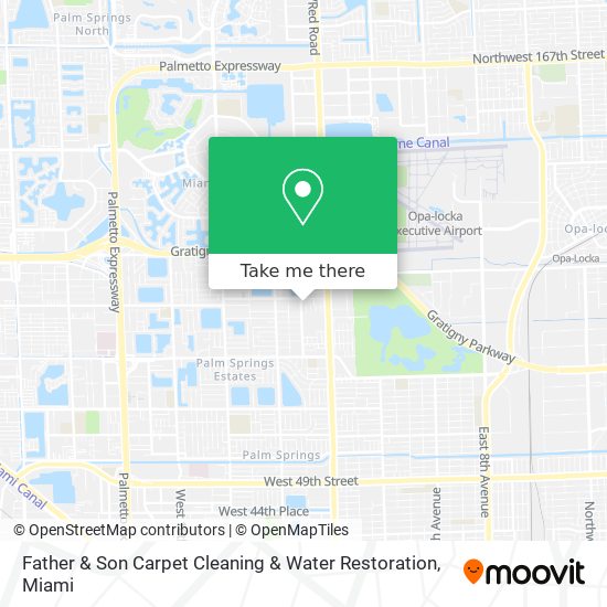 Father & Son Carpet Cleaning & Water Restoration map