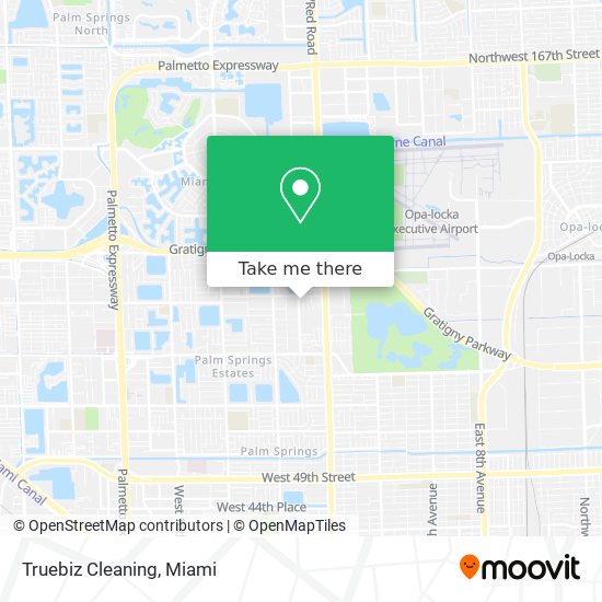 Mapa de Truebiz Cleaning