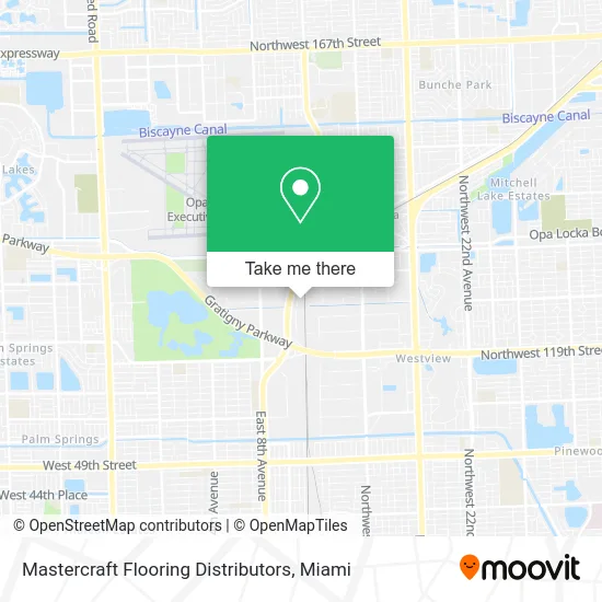 Mastercraft Flooring Distributors map