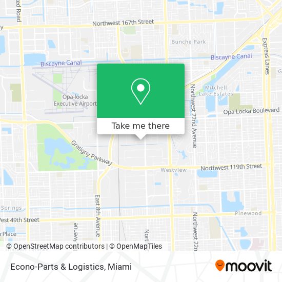 Econo-Parts & Logistics map