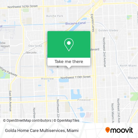 Mapa de Golda Home Care Multiservices