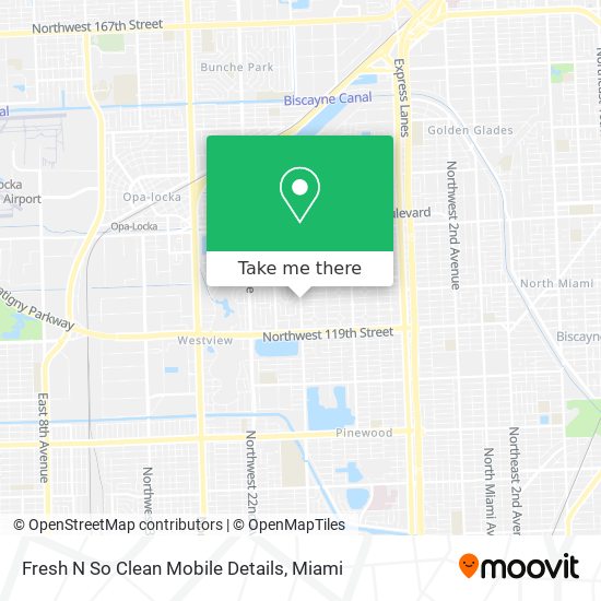 Mapa de Fresh N So Clean Mobile Details