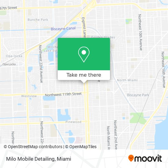 Mapa de Milo Mobile Detailing