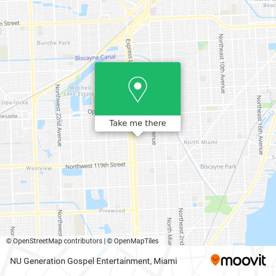 Mapa de NU Generation Gospel Entertainment