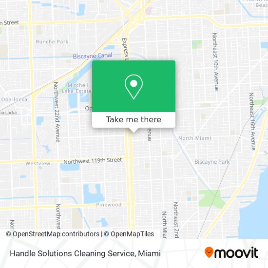Handle Solutions Cleaning Service map
