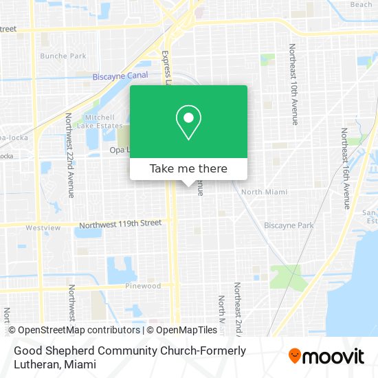 Good Shepherd Community Church-Formerly Lutheran map