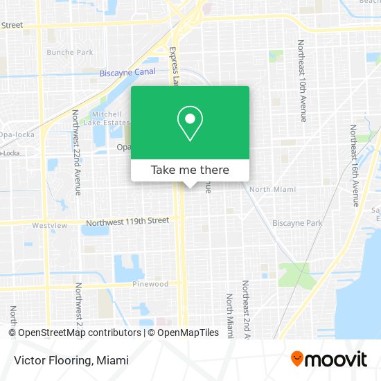 Mapa de Victor Flooring