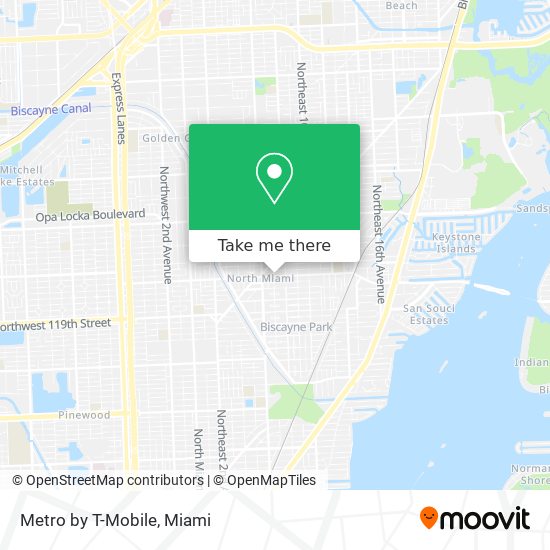 Metro by T-Mobile map