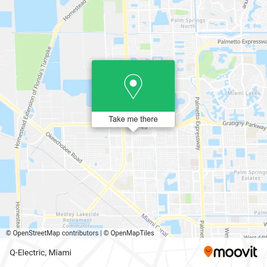Q-Electric map