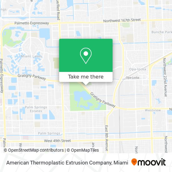 American Thermoplastic Extrusion Company map