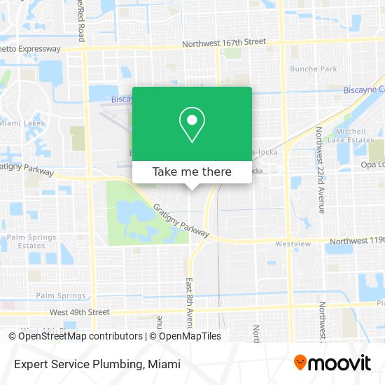 Mapa de Expert Service Plumbing