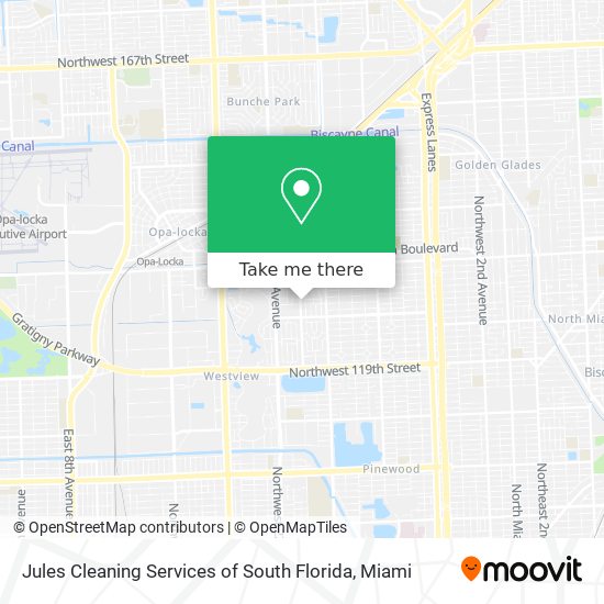 Jules Cleaning Services of South Florida map