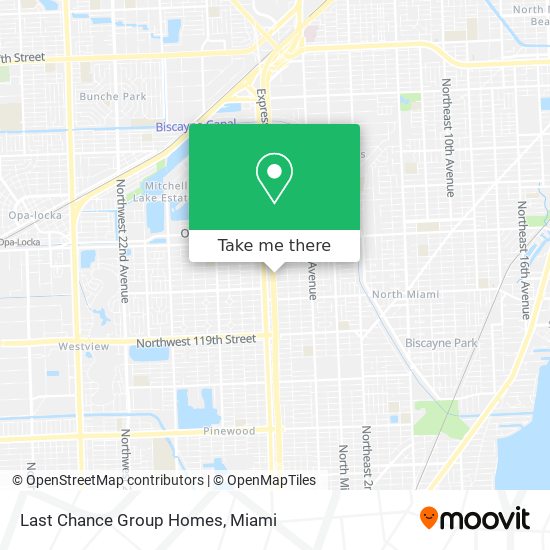 Mapa de Last Chance Group Homes