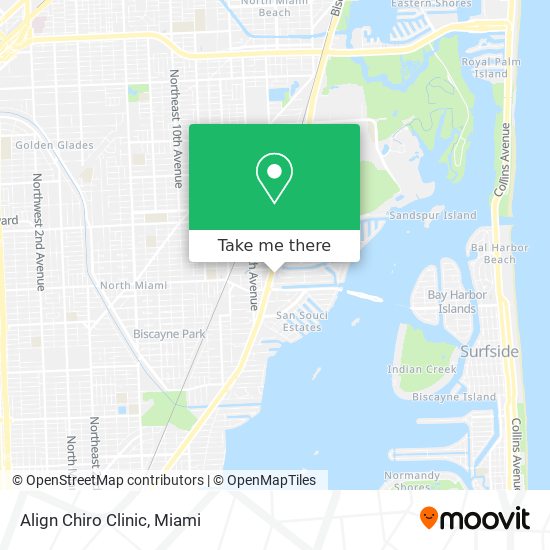 Align Chiro Clinic map