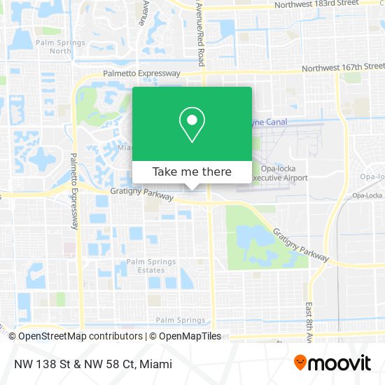 Mapa de NW 138 St & NW 58 Ct