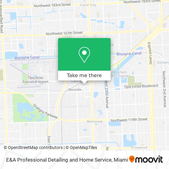 E&A Professional Detailing and Home Service map