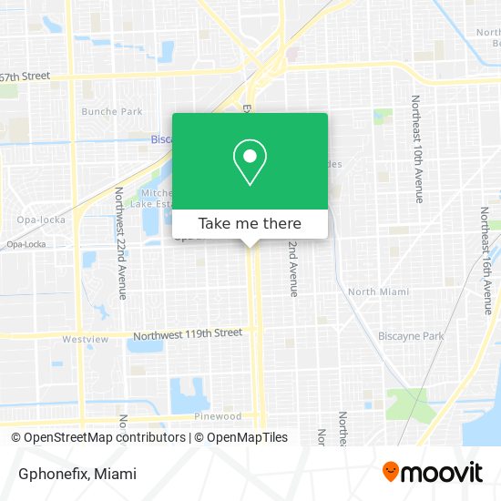 Gphonefix map