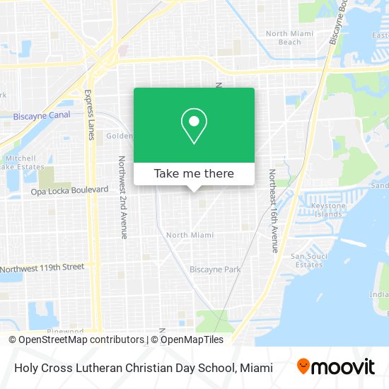Mapa de Holy Cross Lutheran Christian Day School
