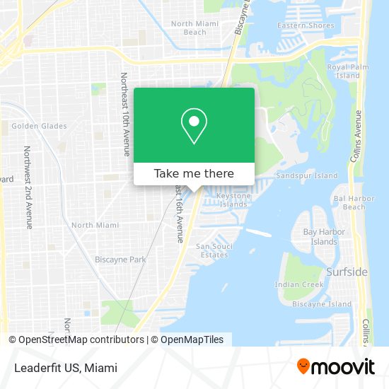 Leaderfit US map