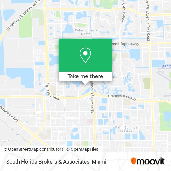 South Florida Brokers & Associates map