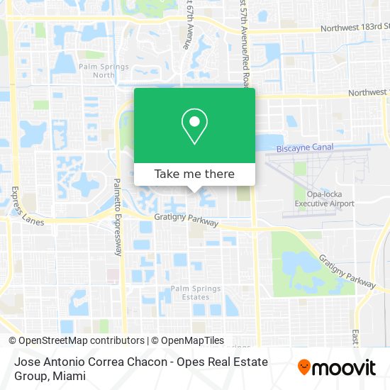 Mapa de Jose Antonio Correa Chacon - Opes Real Estate Group