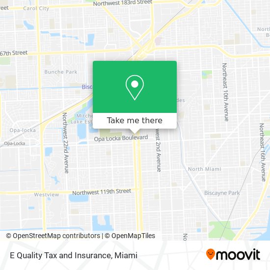 E Quality Tax and Insurance map