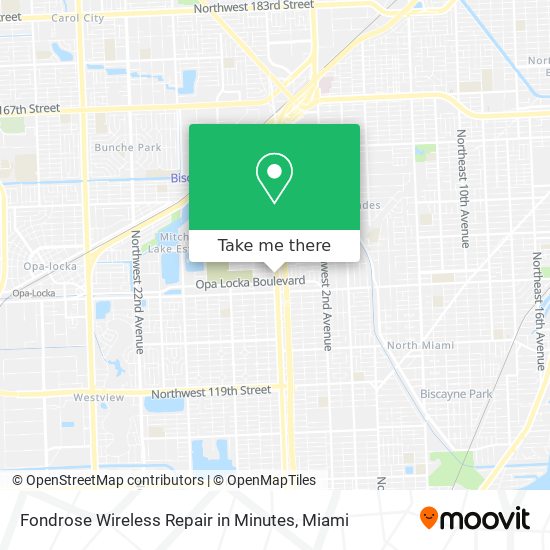 Fondrose Wireless Repair in Minutes map