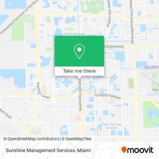 Sunshine Management Services map