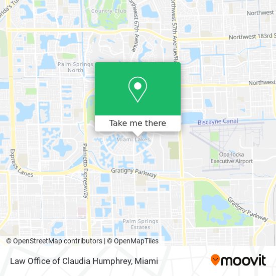 Mapa de Law Office of Claudia Humphrey
