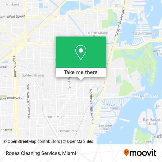 Mapa de Roses Cleaning Services