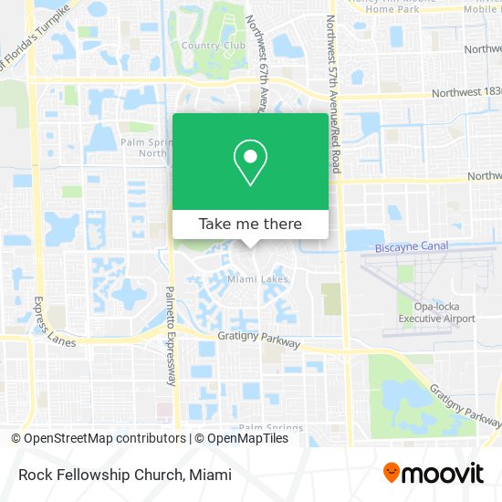 Rock Fellowship Church map