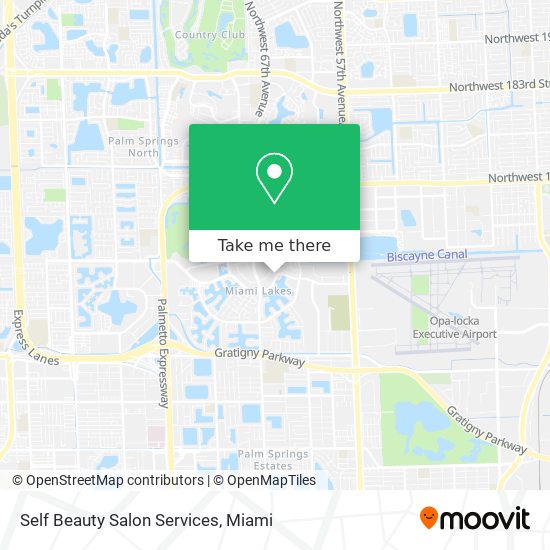 Self Beauty Salon Services map