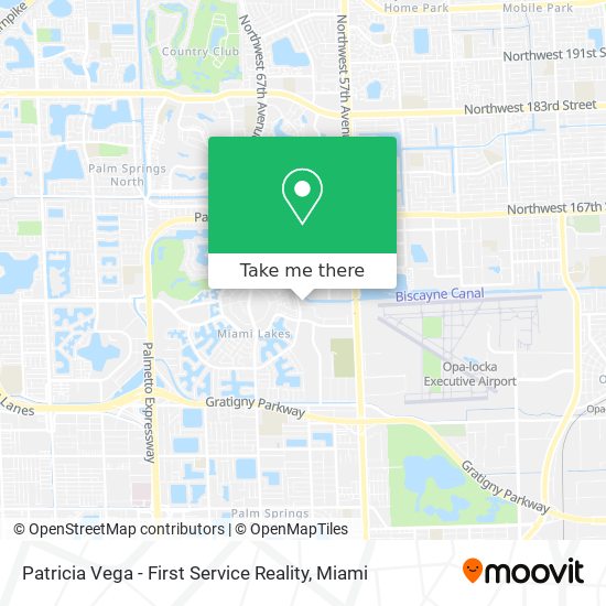 Patricia Vega - First Service Reality map