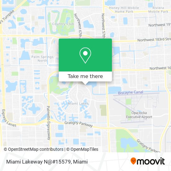 Mapa de Miami Lakeway N@#15579